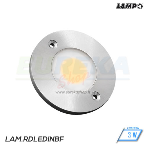 20724 FARETTO LED SUP. 3W 12V IP44 6400K