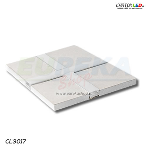 Profilo cartongesso a X ART.3017