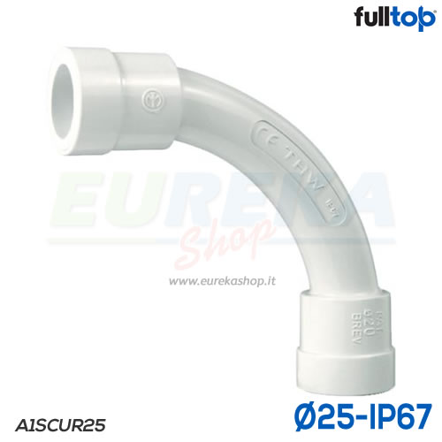CURVA 90 D25 IP67 G