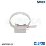 FISSATUBO FASCETTA X TUBI D16-32