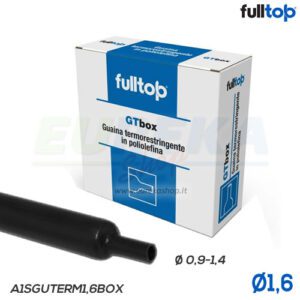 GUAINA TERMOR. NERA 1,6 MM. - MINI BOX