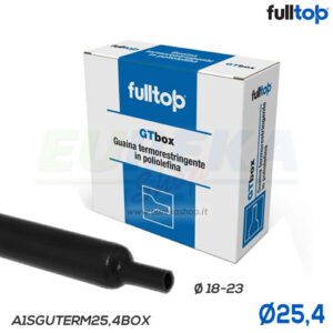 GUAINA TERMOR. NERA 25,4 MM. - MINI BOX