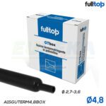GUAINA TERMOR. NERA 4,8 MM. - MINI BOX