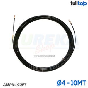 SONDA IN PERLON NERO D.4 MM 10 METRI