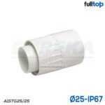 RACC TUBO-GUAINA D25 IP67/65 GRIGIO