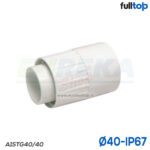 RACC TUBO-GUAINA D40 IP67/65 GRIGIO