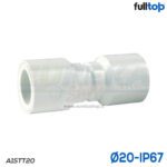 RACC TUBO-TUBO D20 IP67 GRIGIO