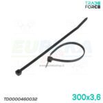 FASCETTA 300X3,6 NERA CFZ 100 PZ