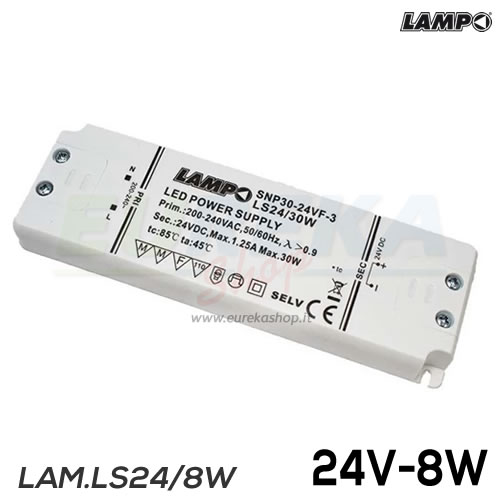 19789 CONVERTER 8W 230V-24V TERMOPL.