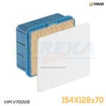 SCATOLA DERIVAZIONE INCASSO 154X128X70MM
