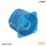 SCATOLA INC. ROTONDA P/LEGGERE AZZURRO