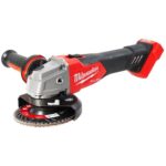 Smerigliatrice angolare 18 Volt disco 125 mm Tecnologia FUEL con interruttore a
