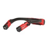 Torcia da collo regolabile ricaricabile con USB 400 lumen