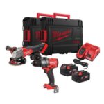 M18 FPD3 + M18 FSAG125X, 2 Batterie 18V 5 Ah