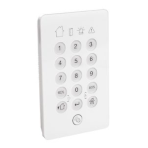 Tastiera radio bidirezionale 868MHz con lettore RFID, funzioni inserimento total