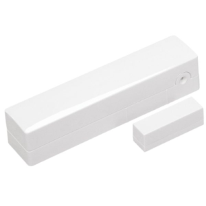 Contatto Magnetico Radio e sensore piezoelettrico antisfondamento. Colore Bianc